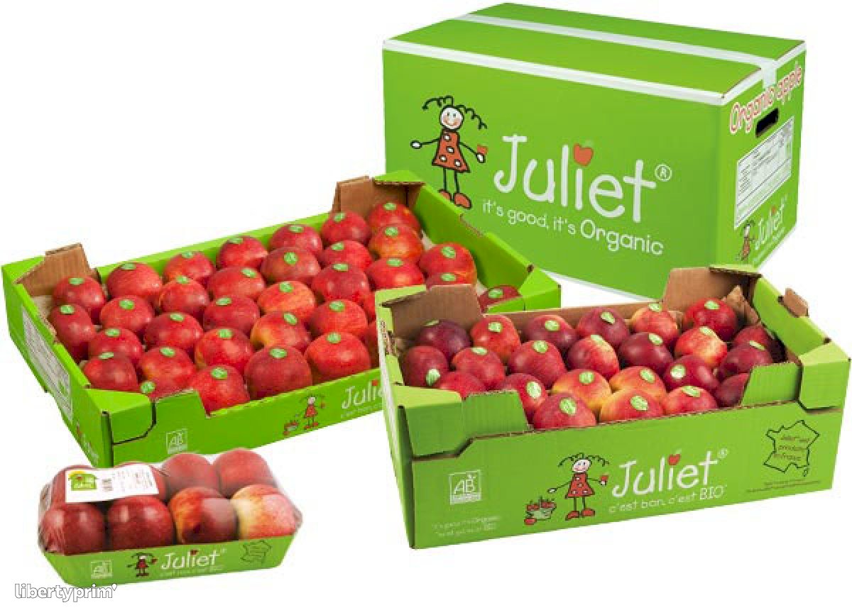 Pomme Juliet® : Organic French-grown apple - Juliet Apple