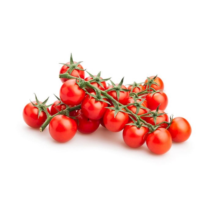 Tomates rondes en grappe vrac